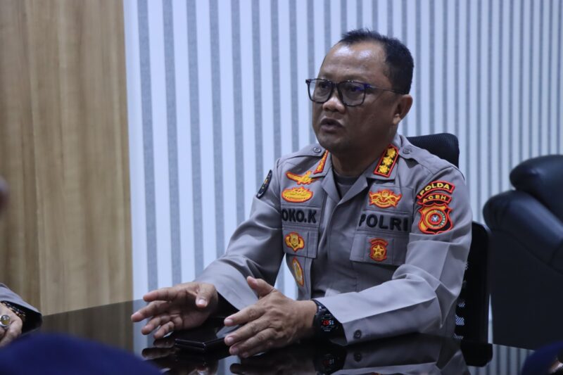 Kepala Bidang Humas Polda Aceh, Kombes Joko Krisdiyanto. Foto: Humas Polri