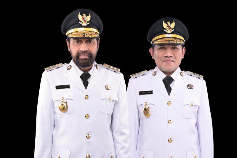 Gubernur dan Wakil Gubernur Aceh, Mualem-Dek Fadh. Foto : Dokumen Ist