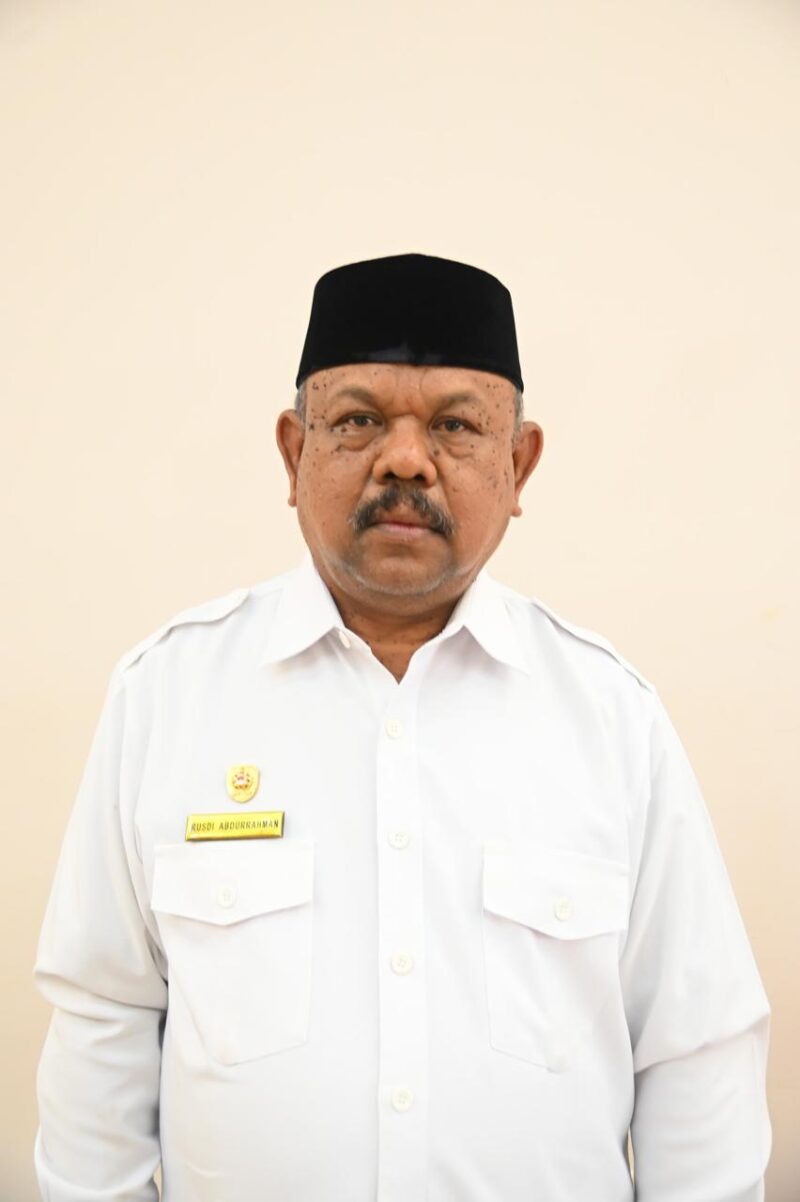 Kepala Dinas Syariat Islam (DSI) Kabupaten Aceh Besar, Rusdi S.Sos., M.Si.