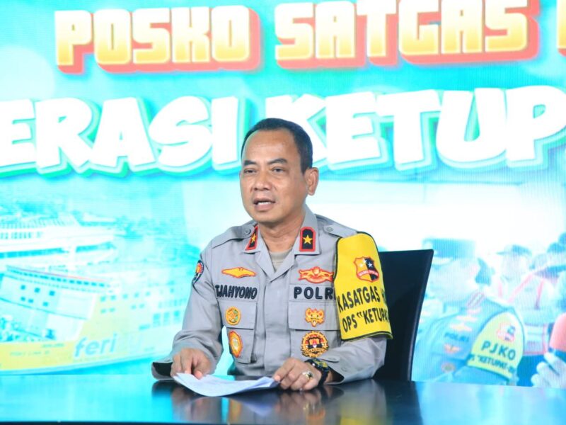 Kasatgas Humas Operasi Ketupat 2026, Brigjen Pol. Tjahyono Saputro, menyampaikan keterangan pers terkait penutupan Operasi Ketupat 2026 di Jakarta, Kamis (26/03/2026). Foto: (Humas Polri).