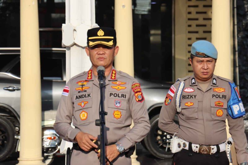 Kapolresta Banda Aceh Pol Andi Kirana,(Foto: Dokumen ist).