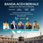 Bank Syariah Indonesia bersama Pemerintah Kota Banda Aceh menggelar “Banda Aceh Berhaji” dalam rangka HUT ke-821 Kota Banda Aceh. Kegiatan ini akan menghadirkan kajian spiritual bersama Hanan Attaki di Masjid Oman Al Makmur pada Selasa, 21 April 2026. Foto: (Humas BSI Aceh)
