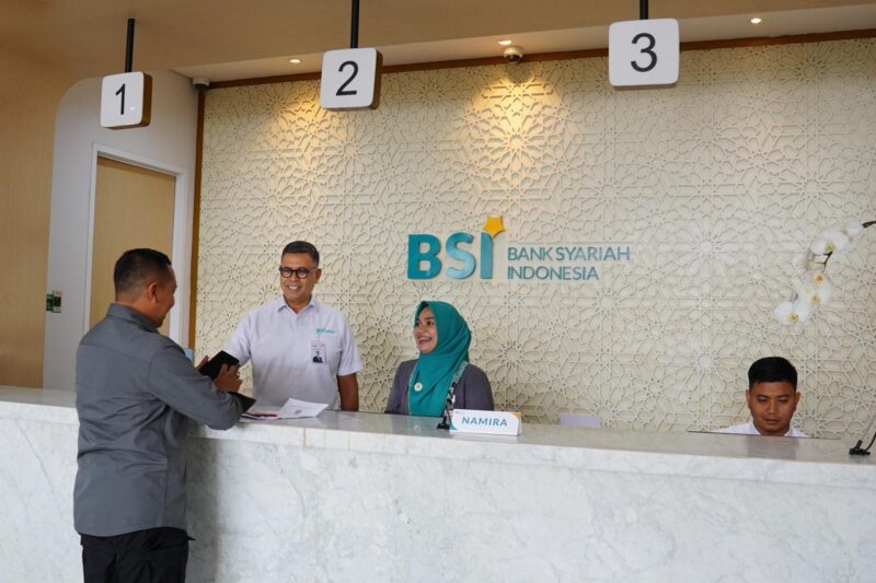 Layanan transaksi PT Bank Syariah Indonesia (BSI) 