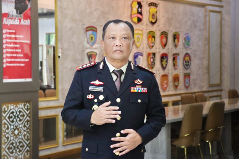 Kabid Humas Polda Aceh Kombes Pol. Joko Krisdiyanto, S.I.K., Foto: (Humas Polda Aceh).