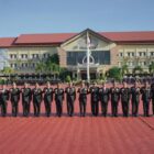Kapolda Aceh Irjen Pol. Drs. Marzuki Ali Basyah, M.M., bersama Wakapolda Aceh, Irwasda, dan para Pejabat Utama (PJU) Polda Aceh berfoto bersama usai memimpin Upacara Peringatan Hari Lahir Pancasila Tahun 2026 di Lapangan Mapolda Aceh, Banda Aceh, Senin (1/6/2026). Foto: (Humas Polda Aceh).