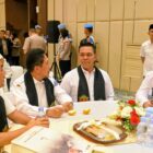 Bupati Aceh Besar, H Muharram Idris menghadiri Launching Polda Aceh Meutuah di Aula Landmark BSI Aceh, Banda Aceh, Rabu (03/06/2026).