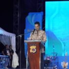 Sekretaris Daerah (Sekda) Aceh, M. Nasir, menutup pergelaran Bhayangkara Fest 2026 di halaman Mapolda Aceh, Senin (23/6/2026) malam. Foto: (Humas Polda Aceh).
