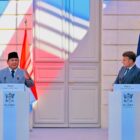 Presiden Republik Indonesia Prabowo Subianto melaksanakan kunjungan kenegaraan ke Istana Élysée, Paris, Prancis, pada Kamis, 28 Mei 2026.Foto: Dok Ist 
