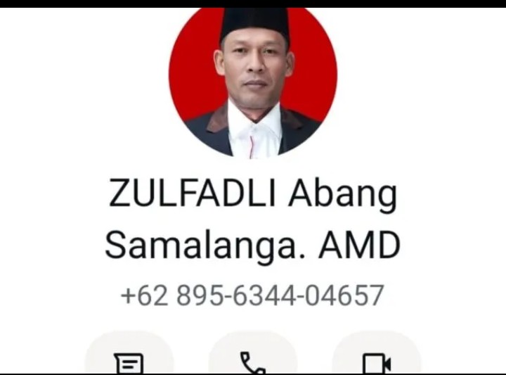 Waspada Penipuan Catut Nama Ketua DPRA Zulfadhli Untuk Meminta Uang.