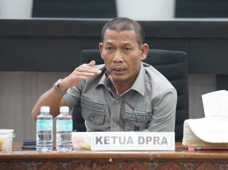 Ketua DPR Aceh Zulfadhli (Abang Samalanga),